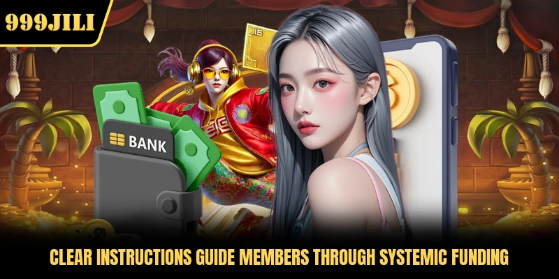 Clear instructions guide members through systemic funding