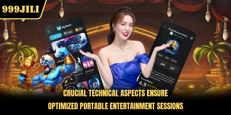 Crucial technical aspects ensure optimized portable entertainment sessions