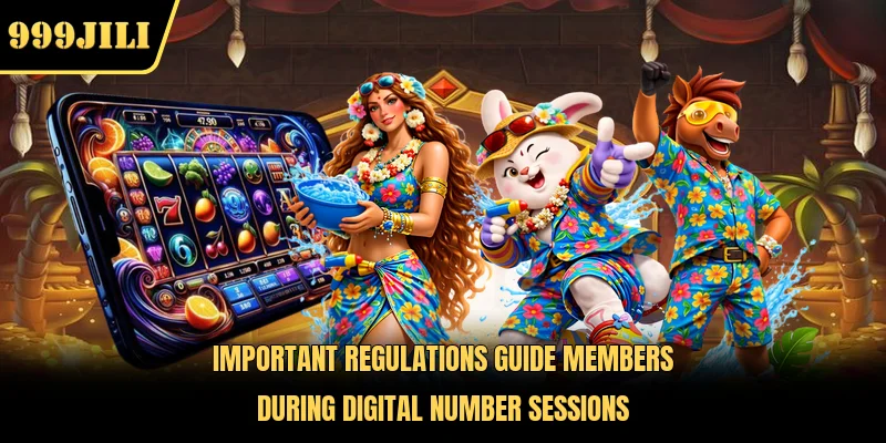 Important regulations guide members during digital number sessions