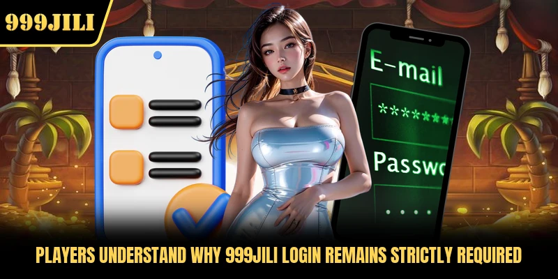 Players understand why 999JILI login remains strictly required