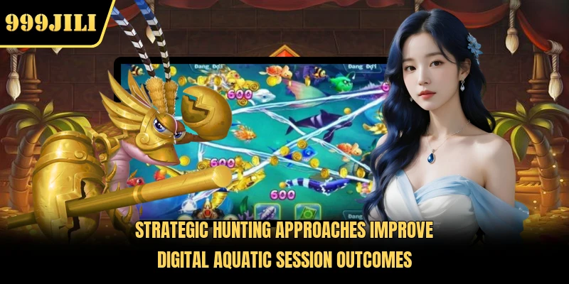 Strategic hunting approaches improve digital aquatic session outcomes