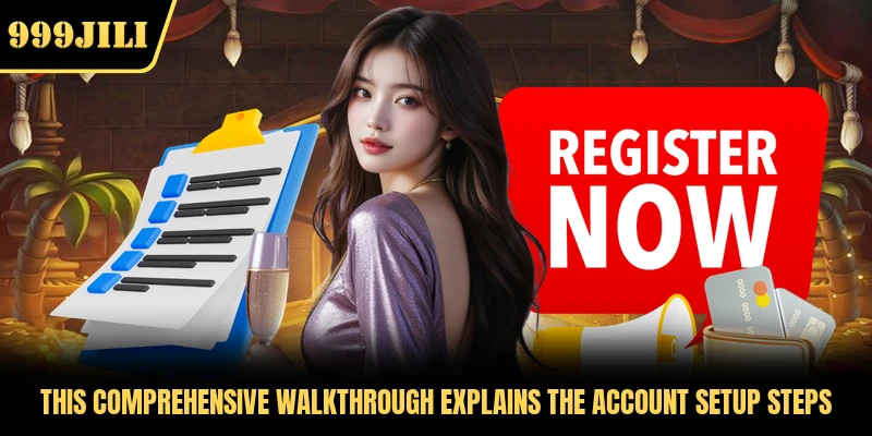This comprehensive walkthrough explains the account setup steps